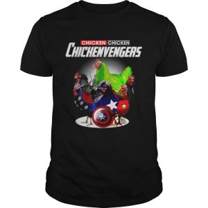 Guys Chicken Marvel Avengers Chickenvengers shirt