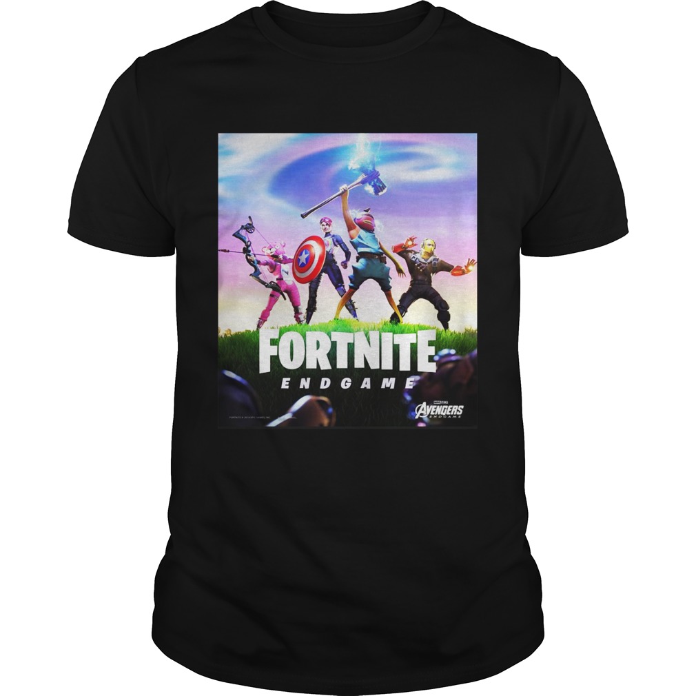 Fortnite Avengers endgame shirt