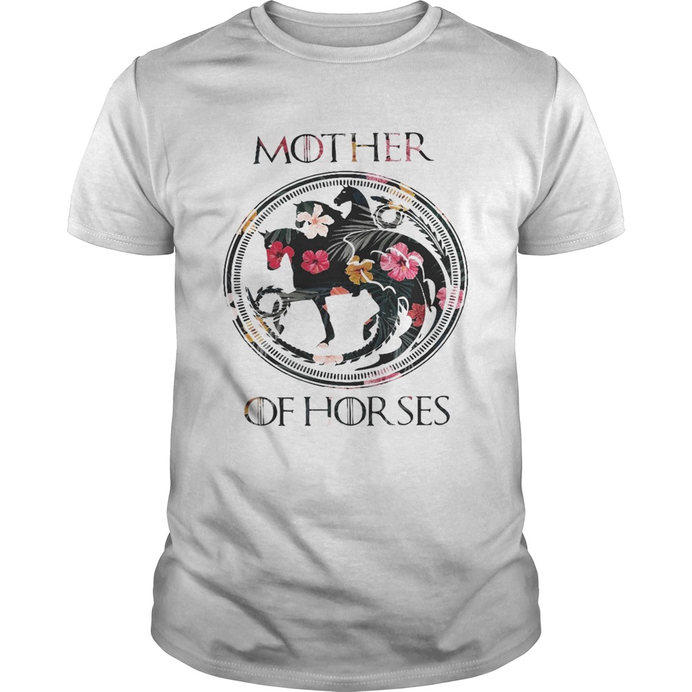 Game Of Thrones mother of horse flower shirt