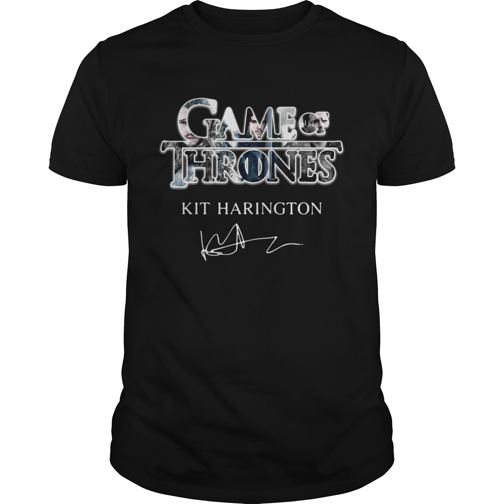 Game of Thrones Kit Harington Jon Snow signature Shirt