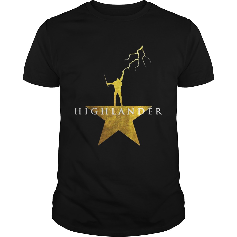 Highlander Hamilton star shirt