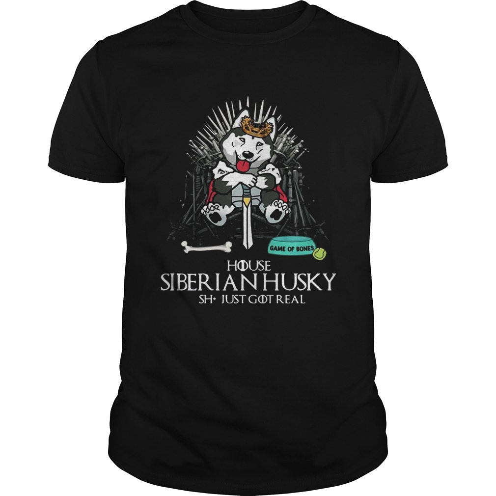 House Siberian Husky Game Of Thrones T-shirt