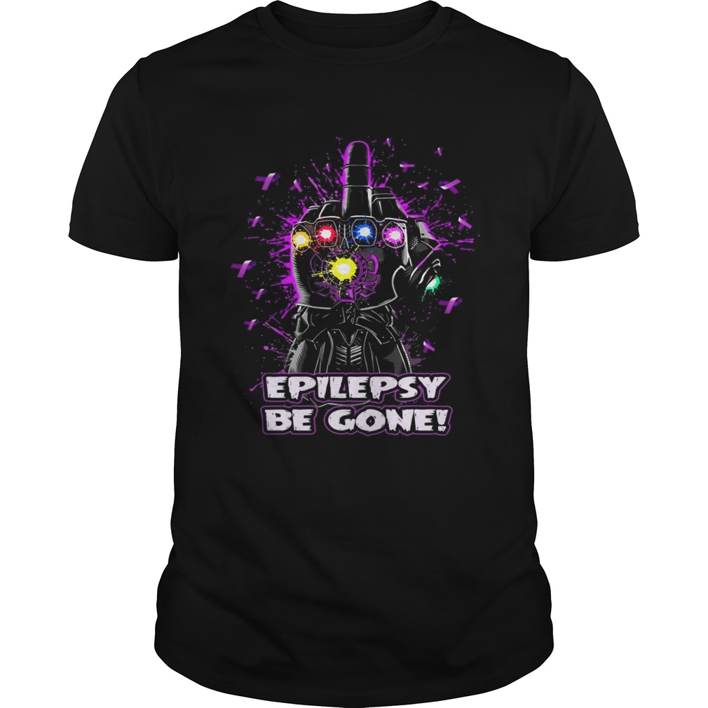 Infinity Gauntlet Epilepsy be gone shirt