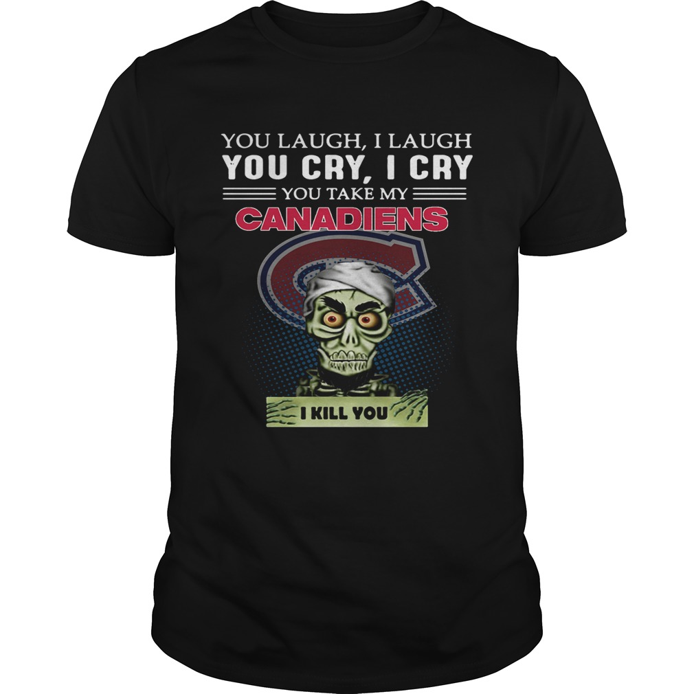 Jeff Dunham Achmed the Dead Terrorist laugh cry Montreal Canadiens I kill you shirt