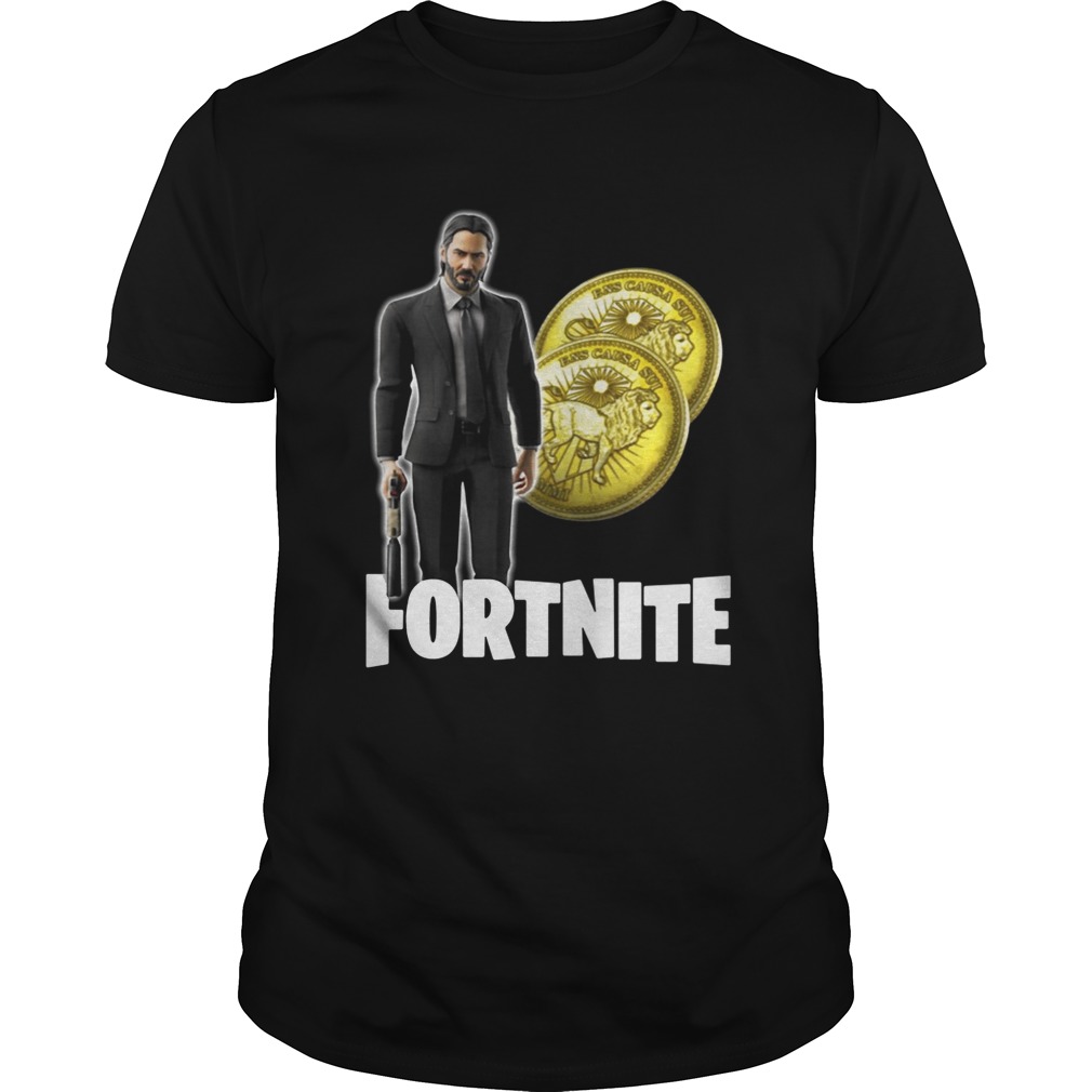 John Wick Fortnite Wick’s Bounty Coin shirt
