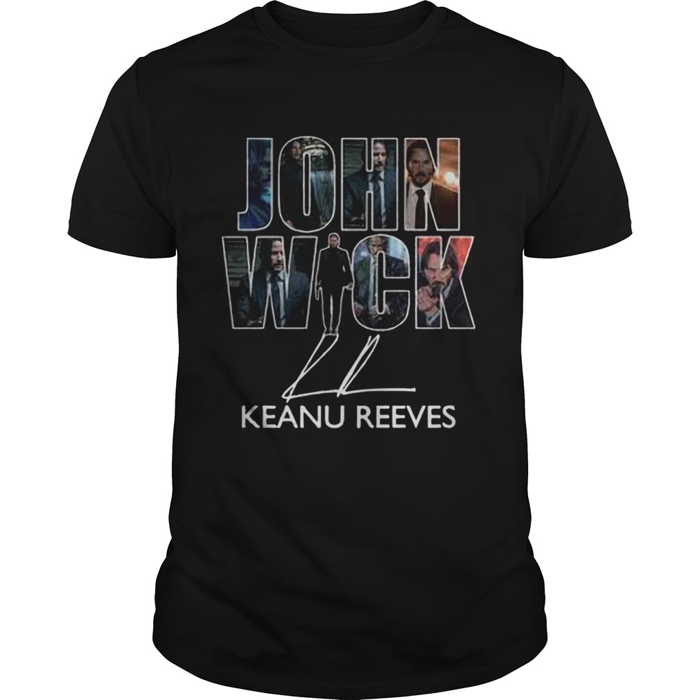 John Wick Keanu Reeves signature shirt