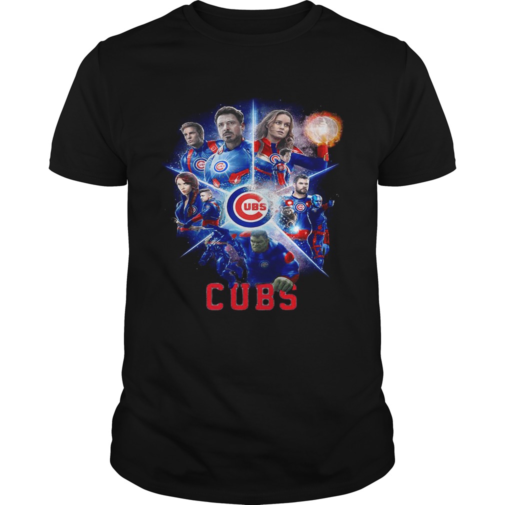 Love both Chicago Cubs and Avengers Endgame shirt