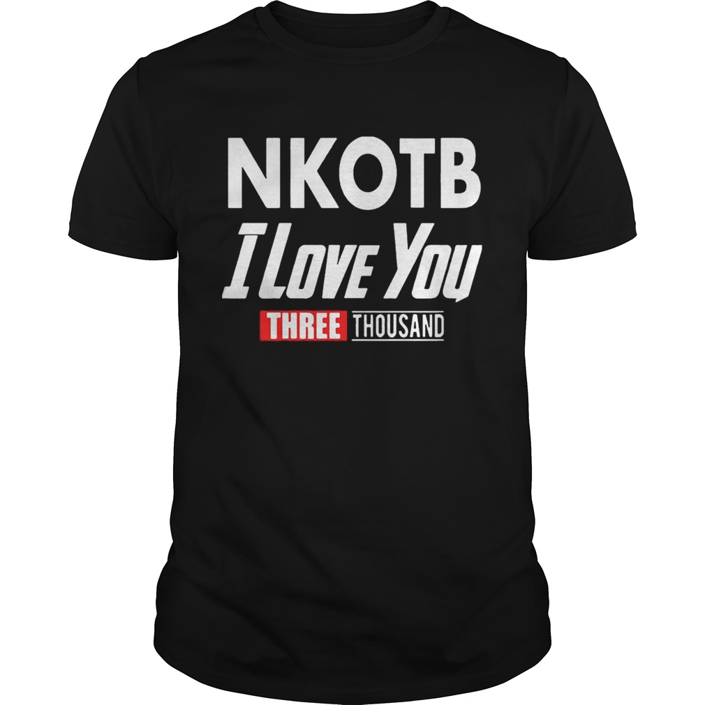 NKOTB I Love You 3000 T-shirt