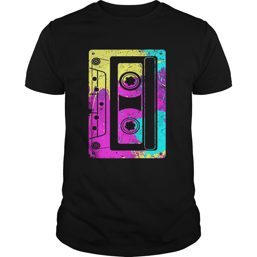 Nice Vintage Retro Music Cassette Tapes Mixtape 80s and 90s shirt