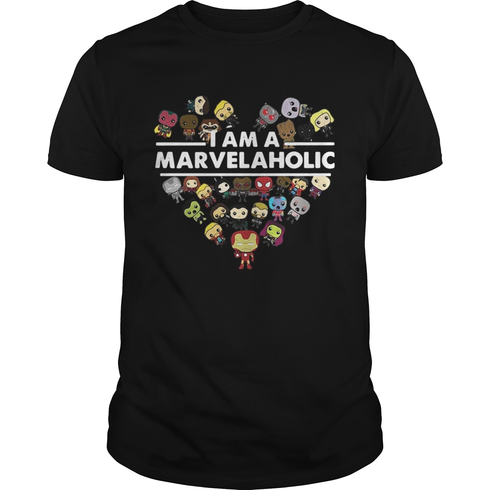 Official I am a Marvelaholic shirt
