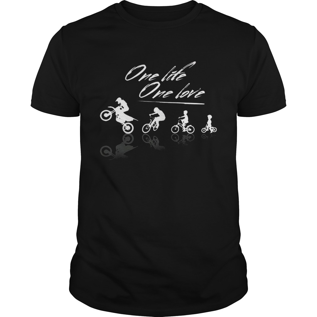 One Life One Love Biker T-shirt