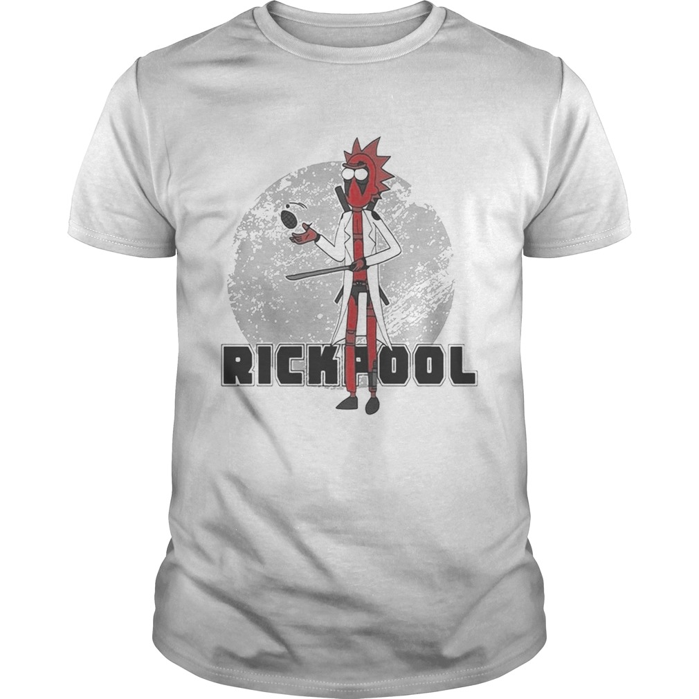 Rick And Morty Rickpool Deadpool shirt