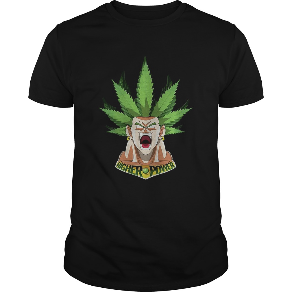 Songoku weed hight power shirt