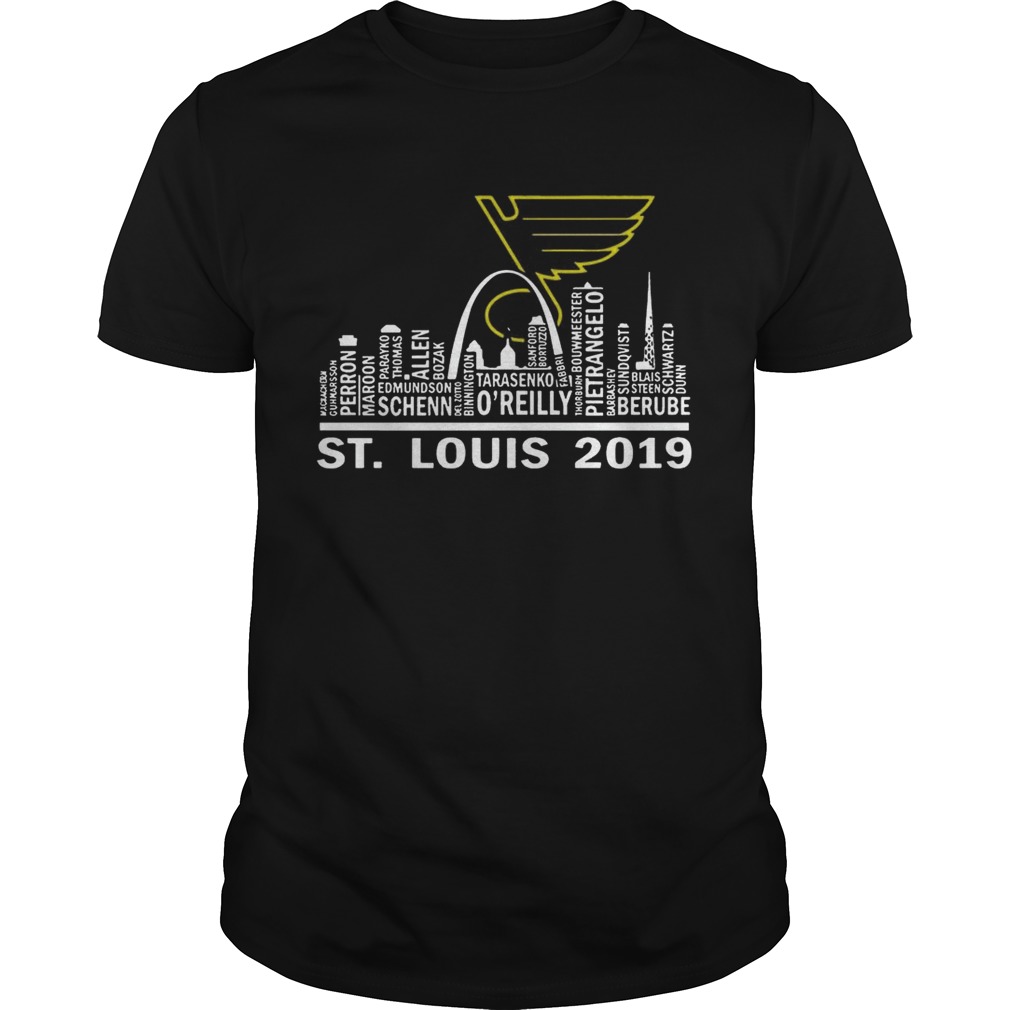 St Louis 2019 Team Member Name shirt
