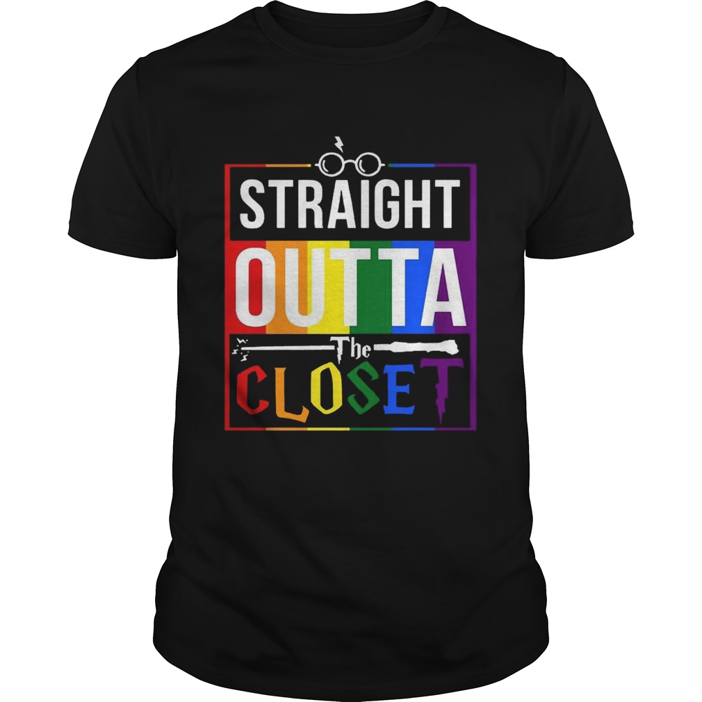 Straight Outta The Closet Pride LGBT T-shirt