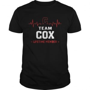 Guys Team Cox Lifetime Member Shirt