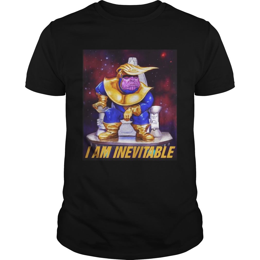 Thanos Trump I am inevitable shirt