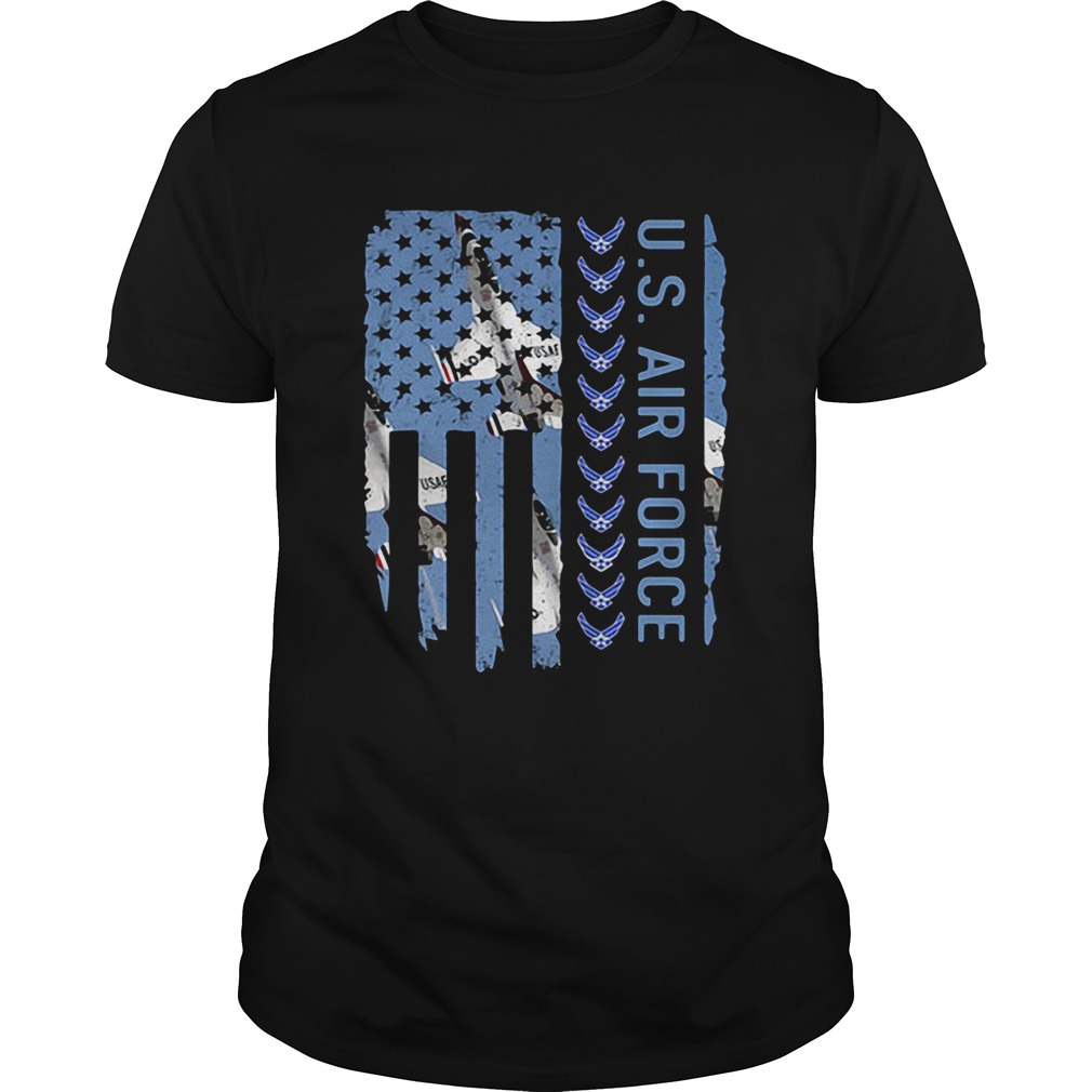 US Air Force flag shirt