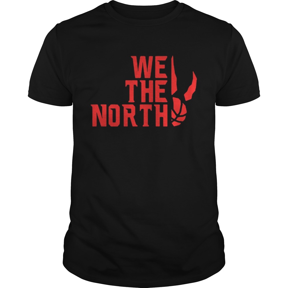 toronto raptors we the north t shirt