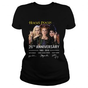 Hocus Pocus 26th anniversary 1993 2019 signature Ladies Tee