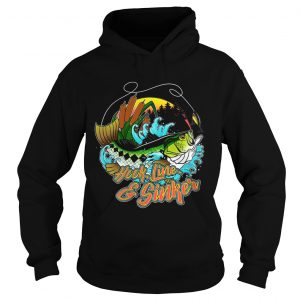 Hook line and sinker forest and sea Hoodie