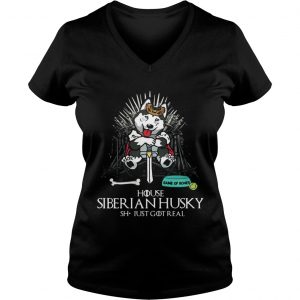 House Siberian Husky Game Of Thrones Ladies Vneck