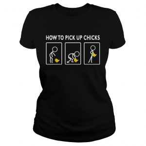How To Pick Up Chicks Youth Ladies Tee