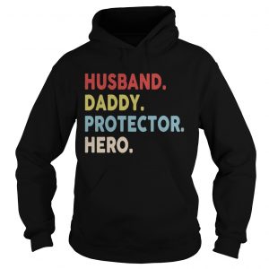 Husband daddy protector hero Hoodie