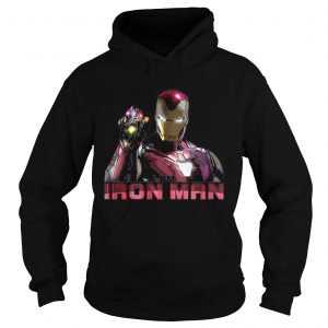 I am Iron Man Avengers Endgame Nano gauntlet Hoodie