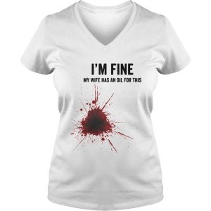 Im fine my wife has an oil for this Ladies Vneck