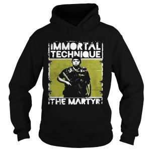 Immortal technique The Martyr Hoodie