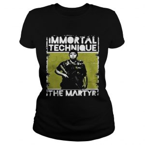 Immortal technique The Martyr Ladies Tee