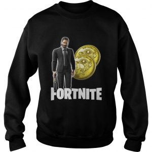John Wick Fortnite Wicks Bounty Coin Sweatshirt