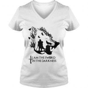 Jon Snow I am the sword in the darkness Game of Thrones Ladies Vneck