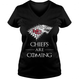 Kansas City Chiefs are coming Game of Thrones Ladies Vneck