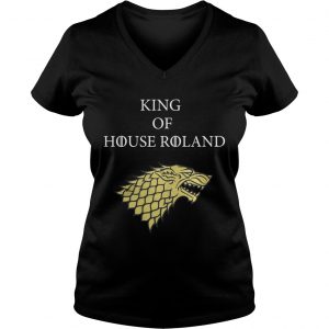 King of House roland Game of Throne Ladies Vneck