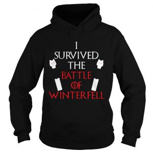 Longclaw of Jon Snow I survived the battle of Winterfell Game of Thrones Hoodie