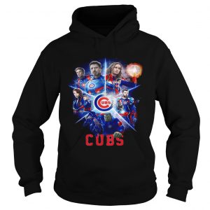 Love both Chicago Cubs and Avengers Endgame Hoodie