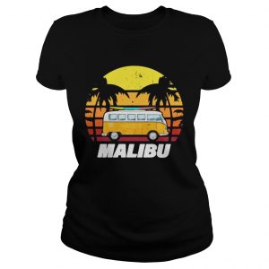 Malibu Vintage sunset Ladies Tee