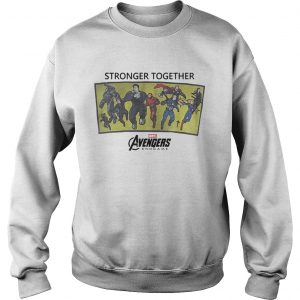 Marvel Avengers endgame stronger together lineup Sweatshirt