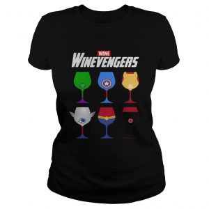 Marvel Avengers wine Winevergers Ladies Tee