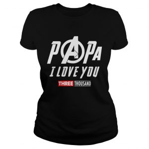 Marvel Papa I Love You 3000 Ladies Tee