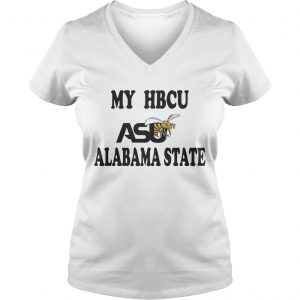 My HBCU Asu Alabama state Ladies Vneck
