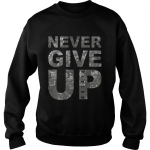 Never Give Up BLACKB Liver Team Sweatshirt
