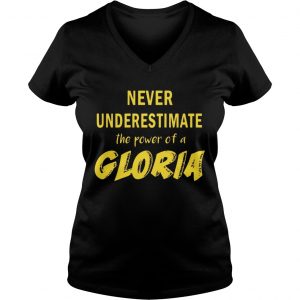 Never Underestimate The Power Of A Gloria Ladies Vneck