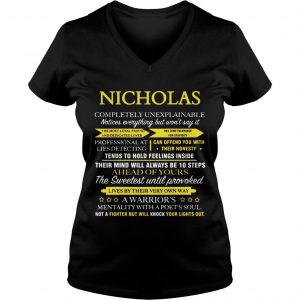 Nicholas completely unexplainable Ladies Vneck