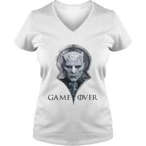 Night king game over Game of Thrones Ladies Vneck