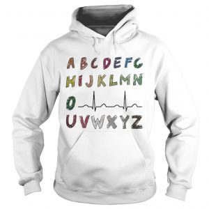 Nurse Alphabet heartbeat Hoodie