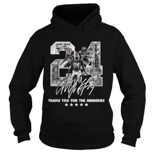 Official 24 Marshawn Lynch thank you for the memories Hoodie