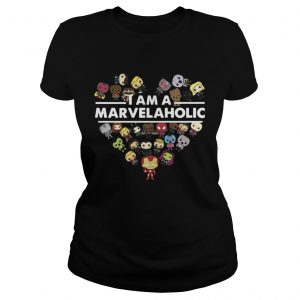 Official I am a Marvelaholic Ladies tee